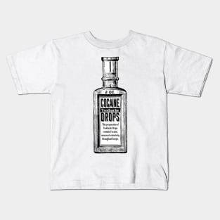 Cocaine Toothache Drops Kids T-Shirt